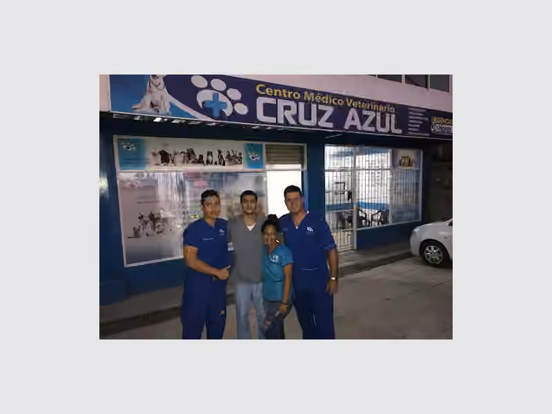 Cruz Azul clínica veterinaria Turbaco
